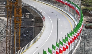 تصویر باند شرقی تهران ـ شمال آماده عبور خودروها شد
