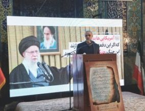 تصویر دشمنان به دنبال تضعیف اراده ملت ایران هستند