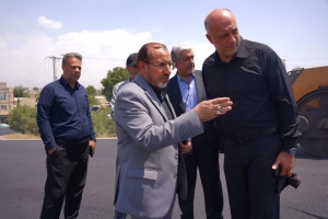 تصویر پل راه‌آهن هشتگرد پس از چند سال پیگیری آماده بهره‌برداری است