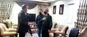تصویر تقدیر فرماندهان نواحی مقاومت بسیج شهرستان از فرماندار کرج در هفته دولت