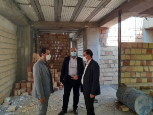 تصویر بازدید مدیرکل فرهنگ و ارشاد اسلامی استان البرز از روند احداث ساختمان خانه مطبوعات البرز