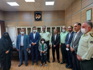 تصویر رئیس و اعضای شورا از ستاد فرماندهی انتظامی البرز دیدار کردند