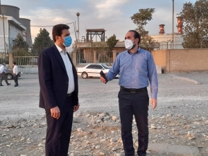 تصویر بازدید میدانی از وضعیت صنوف مزاحم شهری