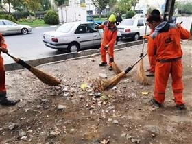 تصویر معابر محله «شاهین ویلا» پاکسازی شد