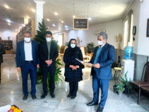 تصویر بازدید مدیریت شهری کوهسار از کتابخانه مستقل شهرداری کوهسار