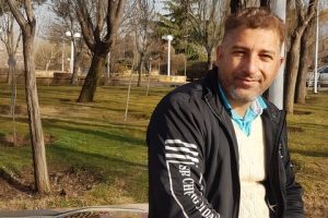 تصویر مرگ مغزی یکی از پرسنل فضای سبز کرج