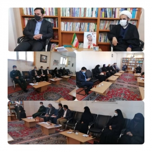 تصویر تشکیل جلسه شورای فرهنگ  عمومی شهرستان چهار باغ