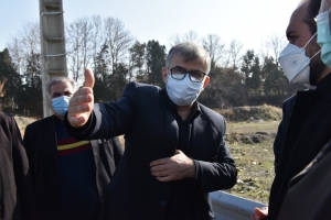تصویر بازدید استاندار البرز از انبار نفت و انبار غلات فردیس