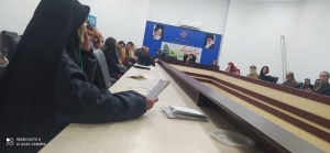 تصویر برگزاری نمایشگاه عکس و عصر شعر بصیرت