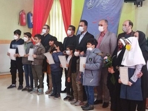 تصویر ۶۲ دانش آموز برتر جشنواره خلاق در البرز تجلیل شدند