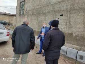 تصویر بازدید مهندس حق محمد لو  شهردار از روند پروژه های عمرانی شهرداری کوهسار