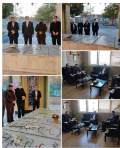تصویر حضور سرپرست اداره کل حراست استانداری البرز در شهرجدید هشتگرد