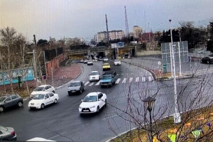 تصویر دوربین نظارت ترافیک «میدان استاندارد» راه‌اندازی شد