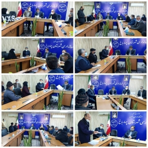 تصویر حضور شهردار چهارباغ در میز خدمت شهرستان