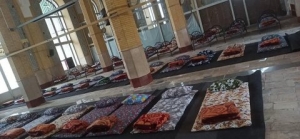 تصویر شهرداری کرج از اقدام امام جمعه محترم در تبدیل مصلی به گرمخانه قدردانی کرد