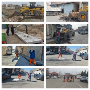 تصویر طرح پاک سازی کوچه به کوچه در ملک آباد چهارباغ