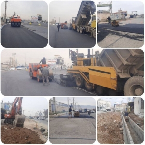 تصویر اقدامات عمرانی طرح استقبال ازبهار نظرآباد