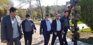 تصویر بازدید شهردار کرج از روند اجرایی هشتمین جشنواره لاله ها