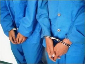 تصویر سارقان اماکن خصوصی در " نظرآباد"دستگیر شدند