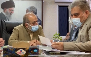 تصویر دیدار چهره به چهره وزیر کشور با مردم البرز