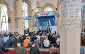 تصویر برگزاری محفل انس با قرآن کریم در مصلای امام خمینی (ره) کرج