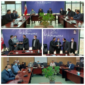 تصویر سرپرست جدید بخشداری مرکزی نظرآباد معارفه شد