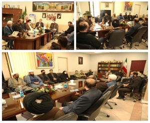 تصویر دیدار و نشست مجمع معتمدین البرز با سرپرست اداره کل فرهنگ و ارشاد اسلامی استان