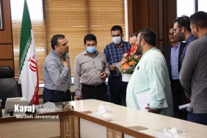 تصویر دومین ملاقاتِ کارکنان شهرداری کرج با مصطفی سعیدی در سال جدید با هدف بیانِ مشکلات