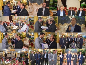 تصویر برگزاری مراسم تجلیل از اعضای شورای اسلامی شهرای شهرستان ساوجبلاغ