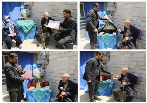 تصویر دیدار سرپرست اداره کل فرهنگ و ارشاد اسلامی استان البرز با استاد رستم کوشان