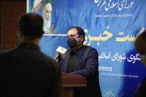 تصویر ایجاد جایگاه اختصاصی جهت استقرار خبرنگاران در صحن شورای شهر با هدفِ تکریم ایشان است