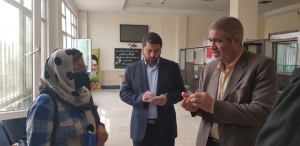 تصویر بازدید مدیرکل حراست استانداری البرز از اداره کل امور اتباع و مهاجرین خارجی