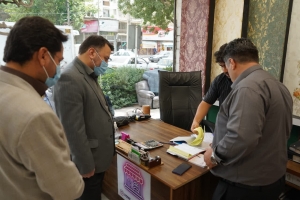 تصویر شش هزار نفر ساعت ماحصل نظارت و بازرسی کارکنان شرکت شهرکهای صنعتی البرز بر صنوف البرز