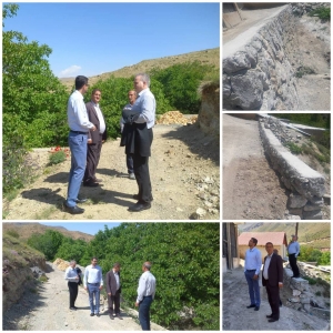 تصویر بازدید معاونان فرماندار کرج از روستای خوارس