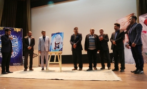 تصویر مراسم رونمایی از کتاب" نقش و جایگاه تروریسم دولتی در البرز، برگزار شد