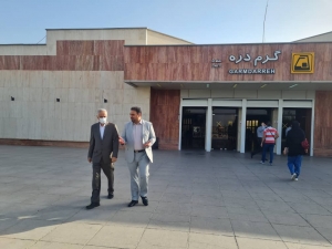 تصویر نقص برق متروی گرمدره بررسی شد