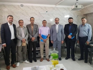 تصویر بازدید نماینده یونیسف از مرکز توانمندسازی نوجوانان و جوانان استان البرز
