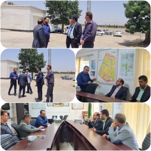 تصویر بازدید میدانی علی حدادی  از روستای اقدسیه از توابع شهرستان چهارباغ