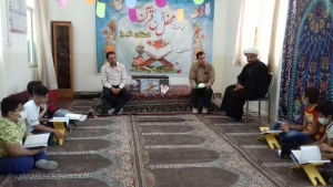 تصویر سه هزار دانش آموز البرزی در حال یادگیری تابستانه قرآن کریم هستند