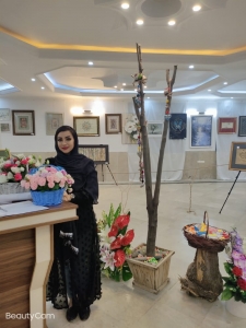 تصویر برگزاری نمایشگاه هنرهای تجسمی در مهستان تجربه‌ای سخت اما شیرین بود