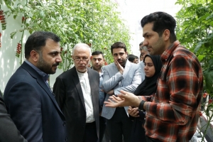 تصویر نسل دوم گلخانه هوشمند در پارک فاوا البرز افتتاح شد