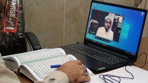 تصویر برگزاری مرحله مقدماتی مسابقات بین المللی حفظ قرآن کریم مشکات