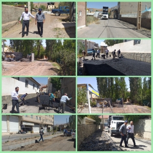 تصویر بلوار آیت الله طالقانی به سمت روستاهای بخش بالا طالقان  بزودی آماده پخش آسفالت خواهد شد