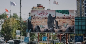 تصویر اکران آثار منتخب کارگاه چهل در بیلبوردهای شهر