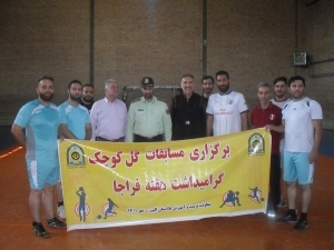 تصویر قهرمانی تیم فوتبال سپکا در مسابقات گل کوچیک گرامیداشت هفته فراجا