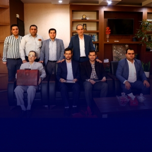 تصویر تجلیل از همکاران روشن دل در شهرداری فردیس