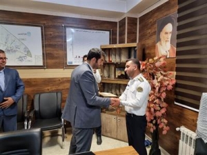 تصویر حوزه فعالیت نیروی انتظامی ، گستره عظیم اعتماد ، امنیت و آرامش است .