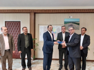 تصویر سرپرست جدید اداره منابع طبیعی و آبخیزداری نظرآباد معارفه شد