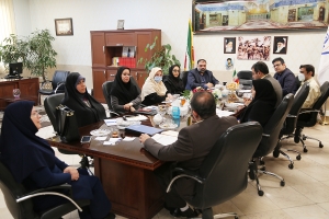 تصویر برگزاری نشست ستاد برگزاری هفته کتاب استان البرز