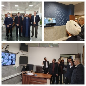 تصویر دیدار امام جمعه شهرستان و مدیر کل حراست استانداری البرز با شهردار چهارباغ